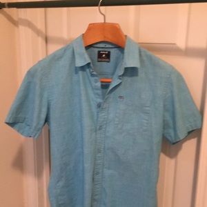 Hurley short sleeved button up